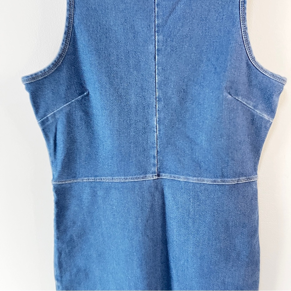 Forever 21 Denim Mini Dress Size Small - Picture 6 of 6
